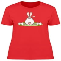 Majica za uskršnja zeko i jaja žene -Image by shutterstock, ženska velika