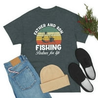 Obiteljskop LLC otac i sin ribolovni partner za život, majica za muškarca, poklon za tatu sina, day day otac
