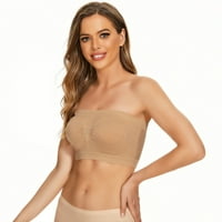 Braste bez naramenica Žene bez podstavljenog bandeau BRA žičane kamenske kamenske bralette osnovni sloj TOP BRAS Bras za žene