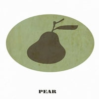 Pear Poster Print by Anne Waltz