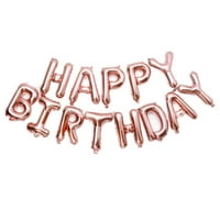 Postavite srećno rođendan aluminijumski folični baloni slovo balona zabava ukras