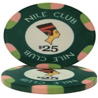 Brylelly cpni * Nile klub gram keramički poker čip - 1000 dolara