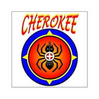 Cafepress - Cherokee Voda Spider Squider Stick - Square naljepnica 3 3