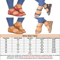 Ymiytan ženske modne casual anketa sa sandalama za klin sandale Ljetne plaže cipele