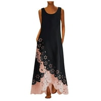 Ružičaste haljine za žene ljetne modne haljine veličine xxl
