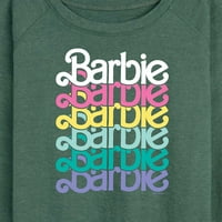 Barbie - Uskršnji - šareni logo - Ženska lagana francuska Terry Pulover