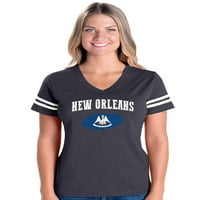 Ženski fudbalski fini dres majica - New Orleans Louisiana