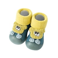 Veličina cipela za djecu za mjesec mjeseci dječaci životinjski crtani čarape toplice spratske čarape non klizne predzarke dječje tenisice zelene boje