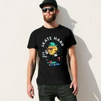 Crtani suncobran za sunčanje Muška grafička majica Vintage kratki rukav Sport Tee Black 3xl