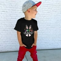 PEDORT Boys 'Donja dečaka Toddler Boys Grafički majica The Tank TOP MESSH hlače Outfit Black, M