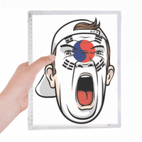 Korejska glava za zastavu Screang Cap bilježnica Labavi dnevnik Punjenje časopisa za punjenje