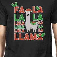 Falala Llama Muške slatke grafički dizajn majica najbolje prisutni za njega