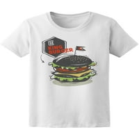 Majica Black Burger-a Muškarci -Image by Shutterstock, muški medij