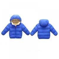 Dječji dječaci dječaci Djevojke zimske kapute s kapuljačima, 2t - 7 godina