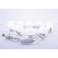 Romantični stil LED vanity ogledalo osvjetljavajuća traka za šminkanje tablice tablice