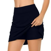 Hlače za žene aktivne performanse Skort lagana suknja za trčanje teniskog golfa Sportske hlače na klirensu
