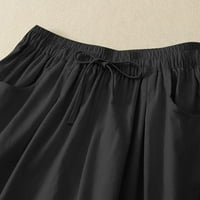 Giligiliso ženska ljetna casual čipkasti spajanje široko stopala hlače velike veličine tanko stila