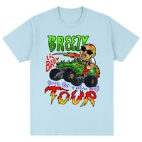 Jhpkjchris Brown Breezy Jedan od njih Tour Muška majica Žene Tees Hip-Hop Grafički kratki rukav majica Streetwear Y2K odjeća
