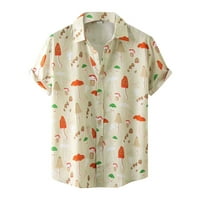 Fragarn muške jarke havajske majice za proljetni odmor i ljeto - horizontalno rastezanje Aloha košulje