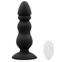 Upute za vibratore, odrasli se igračke sa vibracijskim režimima prostate Masager analni guza Muški SE Igračke za muškarce Žene Crne