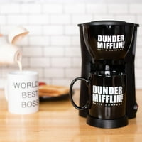 Uncanny Brands The Office Single Cup aparat za kavu Poklon set sa krigle