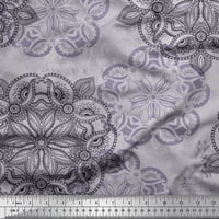 Soimoi Rayon tkanina mandala i paisley etnička tkanina za tiskanu tkaninu pored dvorišta