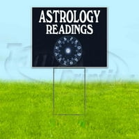 Znak za očitanje na astrologiji, uključuje metalni stup