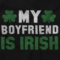 St Patricks Day Irski dečko Zip Hoodie Duks žene Brisco Brands 3x