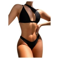 Ausyst bikini setovi za žene casual seksi zavoj podesivi kupaći kostimi kupaliću odjeću set ljetnog