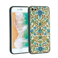 Floral-vino-umjetnost - telefon za telefon za iPhone plus za žene muškarci Pokloni, mekani silikonski