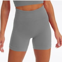 Hlače za žene Trendi ženske sportske joge kratke hlače Sportske hlače Trčanje teretane Sportska dužina Aktivni kratke hlače Ljetne kratke hlače na klirensu