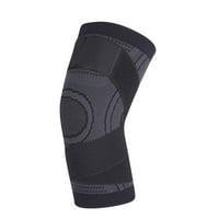 Haykey Sports Kompresioniranje koljena trčanje biciklističke košarkaške remene koljena vijugavi namotavanje koljena jastučić od koljena najlon 3D