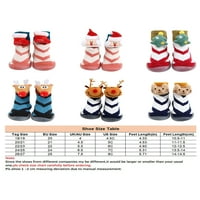 Gomelly Toddler Boy Girls Indoor Sliper Dojenčad Kids Ne-skid elastične čarape cipele mornarice plava