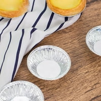 Jednokratni okrugli jaje od jajeta kalupe od aluminijske čaše za pečenje kolačića za kolačiće cupcake
