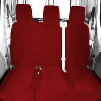 Calrend stražnji split klupa O.E. Prekrivači velur sjedala za 2011- FORD F-150- - FD389-02ra crveni