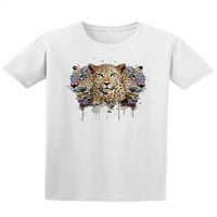 Leopard umjetnička majica divljih životinja Muškarci -Mage by Shutterstock, muški x-veliki
