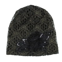 Ženska čipka cvijeta Slouchy vrećastog kape chemo beanie rak kapu turban