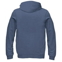 Boy's Bambi Sretan Uskršnji thumper Povucite preko hoodie mornarskog plavog Heather Veliki