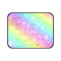 Galaxy Fantasy Unicorn Rainbow Pastel Oblaci Sky Pet Dog Cat Bed Pee Jastučići Mat jastuk Potty DocBlankets