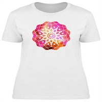 Šarena mandala bijela šiljaka majica - MIMage by Shutterstock, ženska x-velika