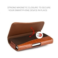 Torbica i paket napajanja za iPhone Pro: Executive PU kožna futrola za magnetni pojas i 20W PD Power isporuka TIP-C Prijenosna punjač baterija