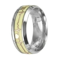 Prstenovi za žene Božićne prodaje tereti personalizirani boju bljeskalice Svjetlosni prsten Europski