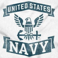 Sjedinjene Države Navy Eagle Anchor Toddler Boy Girl Majica Dojenčad Toddler Brisco Marke 18m
