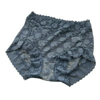 Lopecy-Sta Ženske čipke pantalone s malim strukom tiskane seksi slatke gaćice hlače bavi čišćenjem donjeg