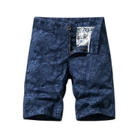 CLlios muške kratke hlače opuštene fit multi džepove kratke hlače Radne vojne kratke hlače Ljeto planinarenje teretna kratke hlače