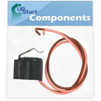 W Defert Termostat Zamjena za Whirlpool GC3SHEXNB Hladnjak - Kompatibilan sa W Defrost Bimetal Thermostat - Upstart Components Brand