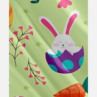 Easter Bunny jaja kreativni stil muške košulje kratkih rukava tanka majica za životinje za muškarce ženski
