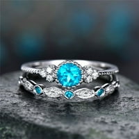 Miayilima Ring modni ženski nakit dijamantni prstenovi set parovi veličine Prstenje