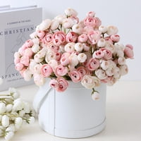 Umjetno cvijeće Silk Peony lažni cvijet vjenčani bouket Dizajn za kućnu kuhinju Unutarnji vanjski