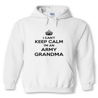 Ne mogu se smiriti, ja sam vojska baka hoodie - ID: 767